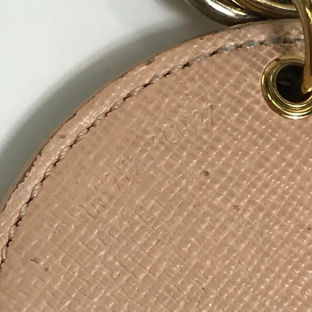 LOUIS VUITTON M61943 DamierAzur Porte Cretai Sienne Tahiti charm Key Holder - Picture 5 of 11
